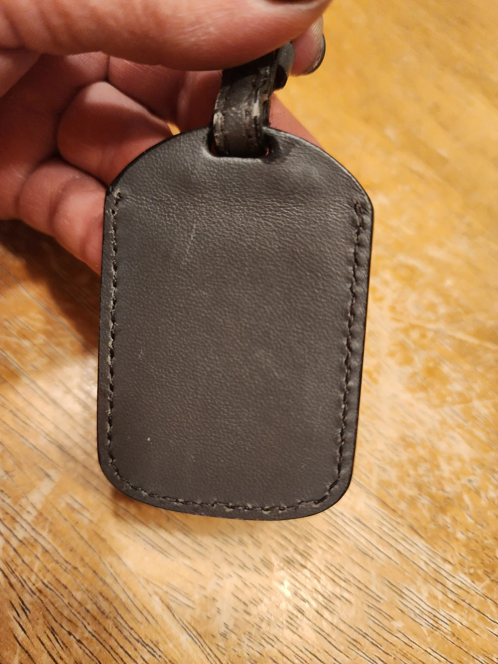 Prada leather luggage